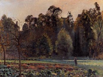 卡米耶 畢沙羅 The Cabbage Field, Pontoise 卡米耶 畢沙羅 The Cabbage Field, Pontoise